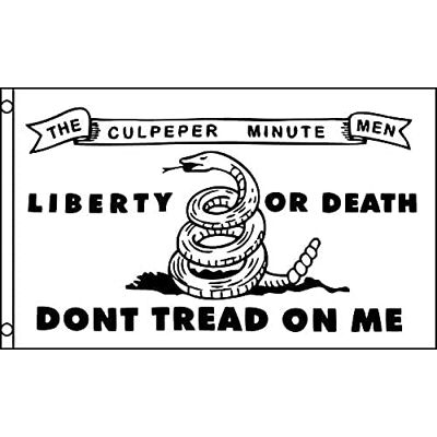 AZ FLAG Flagge Culpeper Minutemen Don't tread on me 150x90 cm 2 Ösen Für innen und außen Union Jack dekorative Flagge doppelte Nähte und verstärkte Kanten mit Metallösen 100D Polyester AZ FLAG Flagge Culpeper Minutemen Don't tread on me 150x90 cm 2 Ösen Für innen und außen Union Jack dekorative Flagge doppelte Nähte und verstärkte Kanten mit Metallösen 100D Polyester