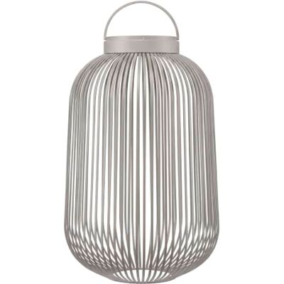 blomus LITO LED-Laterne L Mourning Dove Eisen Ø 31 x 49 cm 3 Lichtfarben Per Touch dimmbar Mobiler Akkubetrieb Spritzwassergeschützt nach IP54 blomus LITO LED-Laterne L Mourning Dove Eisen Ø 31 x 49 cm 3 Lichtfarben Per Touch dimmbar Mobiler Akkubetrieb Spritzwassergeschützt nach IP54