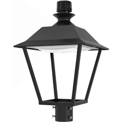 PRENDELUZ LED-Außenleuchte für Straßenbeleuchtung und Straßenbeleuchtung, neutrales Licht, für 60 mm Pfosten geeignet PRENDELUZ LED-Außenleuchte für Straßenbeleuchtung und Straßenbeleuchtung, neutrales Licht, für 60 mm Pfosten geeignet
