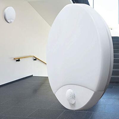 Maxkomfort TOPAZ LED Außenleuchte mit Bewegungsmelder 15W IP44 4000K 1050 Lumen Außenwandleuchte Wandlampe Wandleuchte Maxkomfort TOPAZ LED Außenleuchte mit Bewegungsmelder 15W IP44 4000K 1050 Lumen Außenwandleuchte Wandlampe Wandleuchte