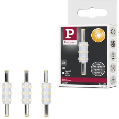 Paulmann 29278 Solar LED Stecksockel Ersatzleuchtmittel 3er-Set 4000K 60lm Paulmann 29278 Solar LED Stecksockel Ersatzleuchtmittel 3er-Set 4000K 60lm