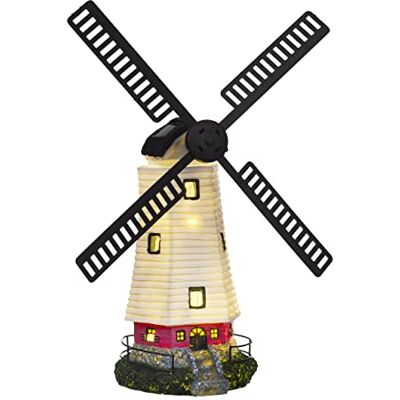 Bonetti Solar Windmühle mit LED Licht für außen die besondere Solarleuchte für den Garten automatische EIN- und Ausschaltung ca. 53 cm hoch, bewegliche Flügel Bonetti Solar Windmühle mit LED Licht für außen die besondere Solarleuchte für den Garten automatische EIN- und Ausschaltung ca. 53 cm hoch, bewegliche Flügel