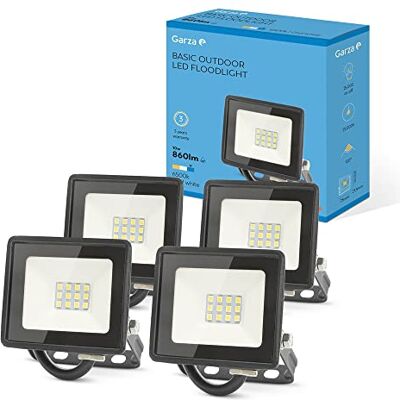 GARZA 10W LED Flutlicht - Wasserdicht, Garten, Terrasse GARZA 10W LED Flutlicht - Wasserdicht, Garten, Terrasse
