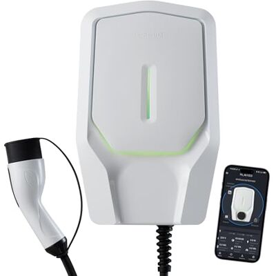 Famatel – E-3lectric Wallbox Advance Solar Ladegerät für Elektroautos mit Solar-Kompatibilität Typ 2 22 kW 5 m langes Kabel Bluetooth + App RFID-Karte IP54 IK08 Innen/Außen Famatel – E-3lectric Wallbox Advance Solar Ladegerät für Elektroautos mit Solar-Kompatibilität Typ 2 22 kW 5 m langes Kabel Bluetooth + App RFID-Karte IP54 IK08 Innen/Außen