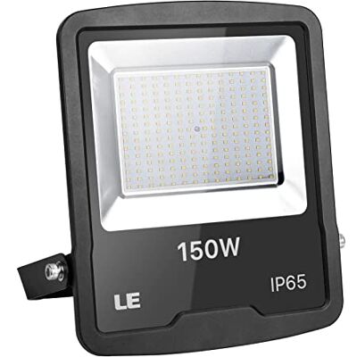Lepro LE LED Strahler Außen, 150W LED Fluter mit Stecker, Superhell 12000LM 5000K Tageslichtweiß Außenstrahler, IP65 Wasserdicht LED Scheinwerfer, Flutlichtstrahler Außenlampe für Garten, Garage, Hof, Hotel Lepro LE LED Strahler Außen, 150W LED Fluter mit Stecker, Superhell 12000LM 5000K Tageslichtweiß Außenstrahler, IP65 Wasserdicht LED Scheinwerfer, Flutlichtstrahler Außenlampe für Garten, Garage, Hof, Hotel