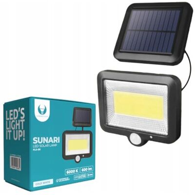 Forever FLS-06 LED-Solar-Außenlampe mit PIR-Bewegungs- und Dämmerungssensor/Solarpanel mit unabhängiger Montage/drei Beleuchtungsmodi Forever FLS-06 LED-Solar-Außenlampe mit PIR-Bewegungs- und Dämmerungssensor/Solarpanel mit unabhängiger Montage/drei Beleuchtungsmodi