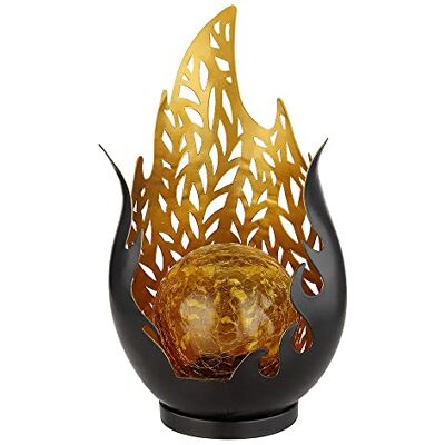 Globo - Decorazione giardino - Nero - Oro - Outdoor Lampe Globo - Decorazione giardino - Nero - Oro - Outdoor Lampe