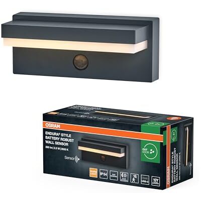 Osram ENDURA STYLE USB ROBUST SENSOR Wall IP54 USB Dark Grey Osram ENDURA STYLE USB ROBUST SENSOR Wall IP54 USB Dark Grey