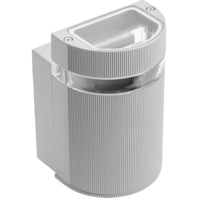 GTV lighting Wandleuchte aus Aluminium – 15 cm – Einheitsrichtung – Grau – IP 54 GTV lighting Wandleuchte aus Aluminium – 15 cm – Einheitsrichtung – Grau – IP 54