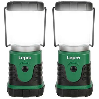 Lepro LED Campinglampe Batteriebetriebene, 350LM, 4 Lichtmodi, 2 Pack Mini Camping Laterne, 350LM, 4 Lichtmodi, Suchscheinwerfer Camping Lampen mit Bügel & Haken, 3 AA Batterie nicht enthalten Lepro LED Campinglampe Batteriebetriebene, 350LM, 4 Lichtmodi, 2 Pack Mini Camping Laterne, 350LM, 4 Lichtmodi, Suchscheinwerfer Camping Lampen mit Bügel & Haken, 3 AA Batterie nicht enthalten
