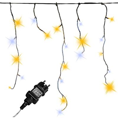 VOLTRONIC Eisregen Lichterkette, innen und außen, IP44, Größen- und Farbwahl, 600 LEDs, warmweiß/kaltweiß VOLTRONIC Eisregen Lichterkette, innen und außen, IP44, Größen- und Farbwahl, 600 LEDs, warmweiß/kaltweiß