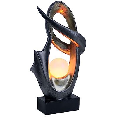GLOBO Solarleuchte Außenlampe Gartenleuchte Solarlampe Außenleuchte Terrasse, IP44 Spritzwasserfest Glas schwarz satiniert silber Feuereffekt Akku, 1x LED warmweiß, HxLxB 45x25,5x11 cm GLOBO Solarleuchte Außenlampe Gartenleuchte Solarlampe Außenleuchte Terrasse, IP44 Spritzwasserfest Glas schwarz satiniert silber Feuereffekt Akku, 1x LED warmweiß, HxLxB 45x25,5x11 cm
