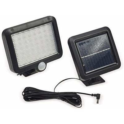 ChiliTec Solar Wandleuchte mit Bewegungsmelder LED-Aussenstrahler Solarlampe 4,5m Kabel, für Aussen IP44 Aussenleuchte 4200K Akku ChiliTec Solar Wandleuchte mit Bewegungsmelder LED-Aussenstrahler Solarlampe 4,5m Kabel, für Aussen IP44 Aussenleuchte 4200K Akku