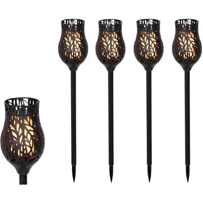 Lumineo Solar LED Beleuchtung Fackel 42cm Kunststoff Flammenlicht 4er Set Gartenfackel Solarleuchte Garten Stablampe Außenleuchte Gartenleuchte Solarlampen Wegeleuchte Stableuchte Schwarz Lumineo Solar LED Beleuchtung Fackel 42cm Kunststoff Flammenlicht 4er Set Gartenfackel Solarleuchte Garten Stablampe Außenleuchte Gartenleuchte Solarlampen Wegeleuchte Stableuchte Schwarz