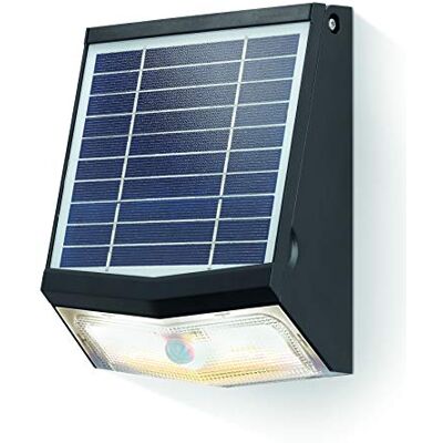 Esotec Solar Wandleuchte mit Bewegungsmelder Sign & Safety Light, Solarstrahler Außen 500lm, Außenleuchte Wand, Wegbeleuchtung Garten, warmweiß kaltweiß, 102270 Esotec Solar Wandleuchte mit Bewegungsmelder Sign & Safety Light, Solarstrahler Außen 500lm, Außenleuchte Wand, Wegbeleuchtung Garten, warmweiß kaltweiß, 102270
