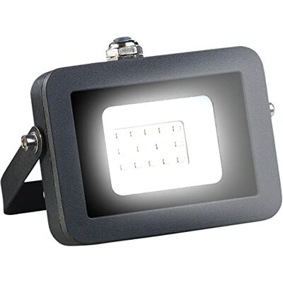 Luminea Strahler außen: Wetterfester LED-Fluter, 10 W, 900 lm, IP65, 6.500 K, tageslichtweiß (Arbeitsleuchte LED, Strahler Außenbeleuchtung, Tageslicht) Luminea Strahler außen: Wetterfester LED-Fluter, 10 W, 900 lm, IP65, 6.500 K, tageslichtweiß (Arbeitsleuchte LED, Strahler Außenbeleuchtung, Tageslicht)