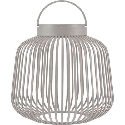 blomus LITO LED-Laterne S Mourning Dove Eisen Ø 21 x 20 cm 3 Lichtfarben Per Touch dimmbar Mobiler Akkubetrieb Spritzwassergeschützt nach IP54 blomus LITO LED-Laterne S Mourning Dove Eisen Ø 21 x 20 cm 3 Lichtfarben Per Touch dimmbar Mobiler Akkubetrieb Spritzwassergeschützt nach IP54