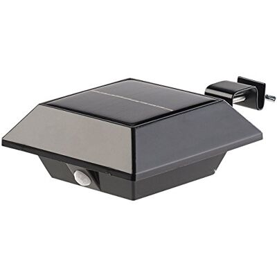 Lunartec Dachrinnenbeleuchtung: Solar-LED-Dachrinnenleuchte mit PIR-Sensor, 160 lm, 2 W, IP44, schwarz (Solar Dachrinnenbeleuchtung, LED, Lampen) Lunartec Dachrinnenbeleuchtung: Solar-LED-Dachrinnenleuchte mit PIR-Sensor, 160 lm, 2 W, IP44, schwarz (Solar Dachrinnenbeleuchtung, LED, Lampen)