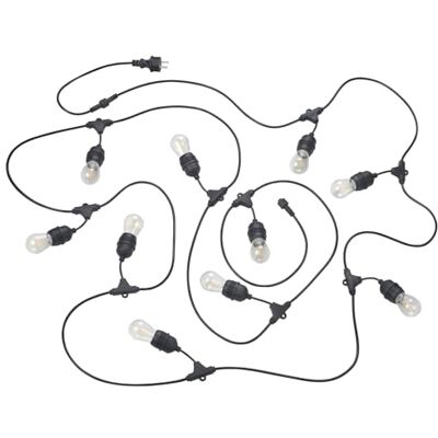 RL LIVE YOUR LIGHT Reality Leuchten LED Außen Lichterkette Chain R74771132, Kunststoff Schwarz, inkl. 10x 1 Watt LED E27, Länge 6.5 Meter RL LIVE YOUR LIGHT Reality Leuchten LED Außen Lichterkette Chain R74771132, Kunststoff Schwarz, inkl. 10x 1 Watt LED E27, Länge 6.5 Meter