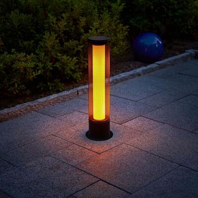 Northpoint LED Solar Flammenlichtsäule 59 cm hoch Flammeneffekt oder Dauerlicht mit austauschbarem Akku Dämmerungssensor für Garten Balkon und Terrasse (Netzoptik) Northpoint LED Solar Flammenlichtsäule 59 cm hoch Flammeneffekt oder Dauerlicht mit austauschbarem Akku Dämmerungssensor für Garten Balkon und Terrasse (Netzoptik)