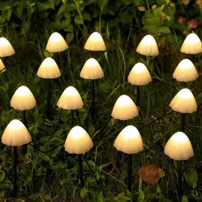 Festive Lights 10 LED Solar Pilze warmweiß Pilz Solarlampen für Außen Deko Pilzlampe Gartendeko Gartenleuchte Balkon Solarleuchten Solarstecker Wetterfest Solar Wegeleuchten Festive Lights 10 LED Solar Pilze warmweiß Pilz Solarlampen für Außen Deko Pilzlampe Gartendeko Gartenleuchte Balkon Solarleuchten Solarstecker Wetterfest Solar Wegeleuchten