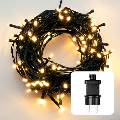 hellum Lichterkette 120 LED warmweiß Außen Outdoor 11,9 m Lichtlänge 10 m Zuleitung Trafo Deko Beleuchtung Garten Party <59 lm 561234 hellum Lichterkette 120 LED warmweiß Außen Outdoor 11,9 m Lichtlänge 10 m Zuleitung Trafo Deko Beleuchtung Garten Party <59 lm 561234