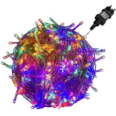 VOLTRONIC LED Lichterkette, innen und außen, IP44, Modell- und Farbwahl, 600 LEDs, bunt VOLTRONIC LED Lichterkette, innen und außen, IP44, Modell- und Farbwahl, 600 LEDs, bunt
