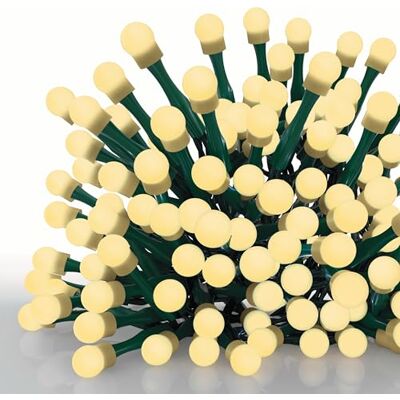 Emos LED-Lichterkette mit 80 LEDs in Kugelform, warmweiß 8m Weihnachtslichterkette für Partys, Weihnachten, Deko 8 Lichtmodi, 6h Timer, Netzteil, 5m Zuleitung, grünes Kabel für Haus & Garten Emos LED-Lichterkette mit 80 LEDs in Kugelform, warmweiß 8m Weihnachtslichterkette für Partys, Weihnachten, Deko 8 Lichtmodi, 6h Timer, Netzteil, 5m Zuleitung, grünes Kabel für Haus & Garten