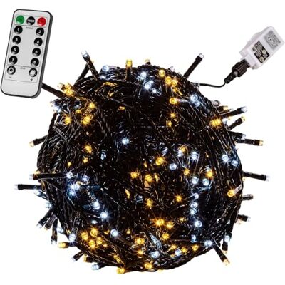 VOLTRONIC LED Lichterkette, innen und außen, IP44, Modell- und Farbwahl, 400 LEDs, kaltweiß / warmweiß, Fernbedienung VOLTRONIC LED Lichterkette, innen und außen, IP44, Modell- und Farbwahl, 400 LEDs, kaltweiß / warmweiß, Fernbedienung
