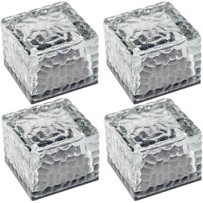 ChiliTec Solar Dekosteine 4 Stück, für Aussen IP65, Lichtsensor, Dämmerungssensor, Warmweißes Licht, Für Garten Balkon Terrasse ChiliTec Solar Dekosteine 4 Stück, für Aussen IP65, Lichtsensor, Dämmerungssensor, Warmweißes Licht, Für Garten Balkon Terrasse