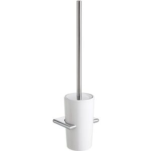 TATAY Klobürste zur Wandmontage Schrauben Inklusive Keramik und Zamak 100 % INOX Kompakte und Funktionale Toilettenbürste 9,5 x 8,5 x 37 cm Kollektion Ronda Weiß TATAY Klobürste zur Wandmontage Schrauben Inklusive Keramik und Zamak 100 % INOX Kompakte und Funktionale Toilettenbürste 9,5 x 8,5 x 37 cm Kollektion Ronda Weiß