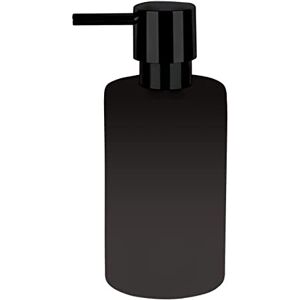 Spirella Seifenspender Tube mit Edelstahlpumpe Flüssigseifen-Spender Porzellan 300ml Langliebig und Robust matt schwarz, Keramik, Noir Mat Spirella Seifenspender Tube mit Edelstahlpumpe Flüssigseifen-Spender Porzellan 300ml Langliebig und Robust matt schwarz, Keramik, Noir Mat
