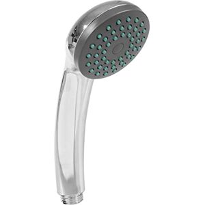 Amig Anti-Kalk-Duschkopf, Modell LEA, 1 Position oder Art des Schlauchs, einfach zu installieren, leicht und robust, verchromt Amig Anti-Kalk-Duschkopf, Modell LEA, 1 Position oder Art des Schlauchs, einfach zu installieren, leicht und robust, verchromt