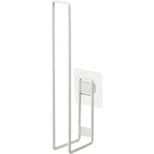 YAMAZAKI 5989 Tower Film Hook Toilet Paper Holder, White, Steel/Silicone FILMHOOK : Polycarbonate/PET/Polyurethane, 3.7 x 7.3 x 25 cm YAMAZAKI 5989 Tower Film Hook Toilet Paper Holder, White, Steel/Silicone FILMHOOK : Polycarbonate/PET/Polyurethane, 3.7 x 7.3 x 25 cm