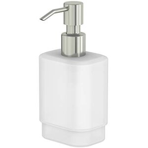 Lenz ® SOULUTION Seifenspender aus satiniertem Glas in Nickel – Freistehend & flexibel – Kombinierbar mit Anti-Rutsch-Halterung – Nachfüllbar und Tropffrei – Einfache Reinigung – 3528322 Lenz ® SOULUTION Seifenspender aus satiniertem Glas in Nickel – Freistehend & flexibel – Kombinierbar mit Anti-Rutsch-Halterung – Nachfüllbar und Tropffrei – Einfache Reinigung – 3528322