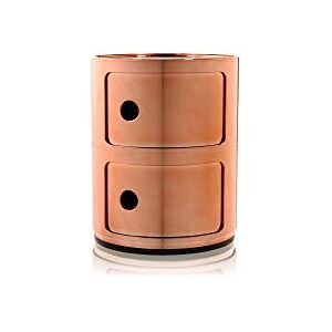 Kartell Componibili - Kupfer Aufbewahrung - 2 Elemente Kartell Componibili - Kupfer Aufbewahrung - 2 Elemente
