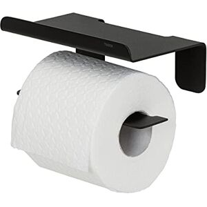 Tiger Colar WC-Rollenhalter mit Ablage - Matt Schwarz Tiger Colar WC-Rollenhalter mit Ablage - Matt Schwarz