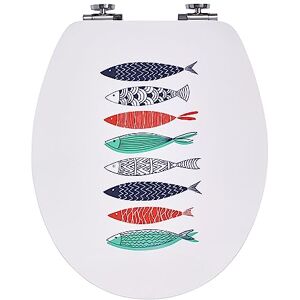 WIRQUIN 20722979 Toilettensitz - Weichverschluss, Weiß WIRQUIN 20722979 Toilettensitz - Weichverschluss, Weiß