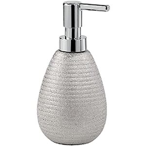 Gedy Silber, G-Astrid Seifenspender für Badezimmer, Maße 16,6 x 8,3 x 8,3 cm, Gewicht 0,226 kg, Seifenspender aus Keramik, 2 Jahre Garantie 2, Design R&E, einzigartig Gedy Silber, G-Astrid Seifenspender für Badezimmer, Maße 16,6 x 8,3 x 8,3 cm, Gewicht 0,226 kg, Seifenspender aus Keramik, 2 Jahre Garantie 2, Design R&E, einzigartig