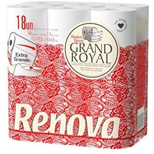 Grand Royal RENOVA 4-lagiges Toilettenpapier - Toilettenpapier Grand Royal RENOVA 4-lagiges Toilettenpapier - Toilettenpapier