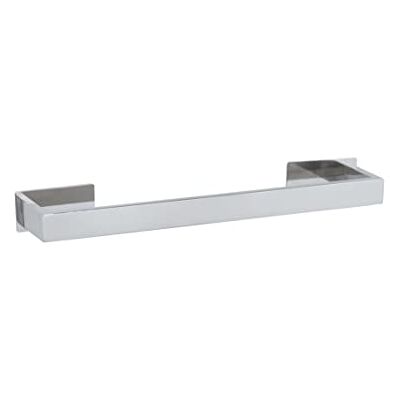 WENKO Turbo-Loc® Badetuchstange UNO Genova Shine 40 cm, Handtuchstange aus Edelstahl für Badetücher oder Handtücher, Befestigen ohne Bohren, rostfrei, (B x H x T): 41 x 4,4 x 7,6 cm, Glänzend WENKO Turbo-Loc® Badetuchstange UNO Genova Shine 40 cm, Handtuchstange aus Edelstahl für Badetücher oder Handtücher, Befestigen ohne Bohren, rostfrei, (B x H x T): 41 x 4,4 x 7,6 cm, Glänzend