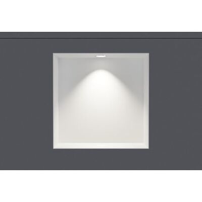Bernstein ® Wandnische aus Edelstahl NT303010X randlos mit LED-Beleuchtung– 30 x 30 x 10 cm – Duschablage für Bad-Utensilien befliesbare Duschnische in Weiß LED-Einbaurahmen in Chrom Bernstein ® Wandnische aus Edelstahl NT303010X randlos mit LED-Beleuchtung– 30 x 30 x 10 cm – Duschablage für Bad-Utensilien befliesbare Duschnische in Weiß LED-Einbaurahmen in Chrom