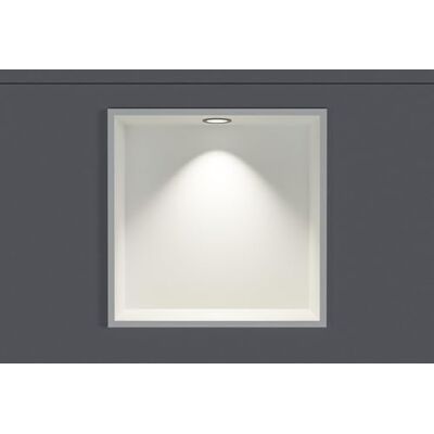 Bernstein Wandnische aus Edelstahl NT303010X mit LED-Beleuchtung– 30 x 30 x 10 cm – Duschablage für Bad-Utensilien – Duschnische Weiß mit Rahmen LED-Einbaurahmen in Schwarz Bernstein Wandnische aus Edelstahl NT303010X mit LED-Beleuchtung– 30 x 30 x 10 cm – Duschablage für Bad-Utensilien – Duschnische Weiß mit Rahmen LED-Einbaurahmen in Schwarz