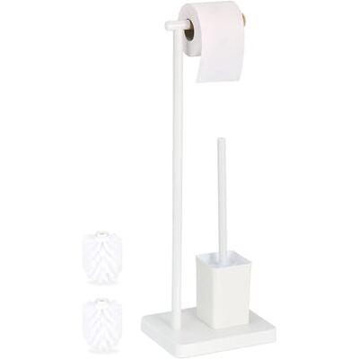 Relaxdays Toilettenpapierhalter - WC-Garnitur Relaxdays Toilettenpapierhalter - WC-Garnitur