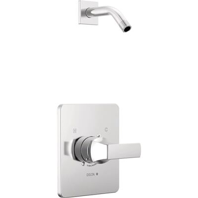 DELTA Faucet Velum 14 Series Single Function Chrome Shower Valve Trim Kit, Shower Handle Shower Trim Kit, Chrome T14237-LHD (Shower Head and Valve Not Included) DELTA Faucet Velum 14 Series Single Function Chrome Shower Valve Trim Kit, Shower Handle Shower Trim Kit, Chrome T14237-LHD (Shower Head and Valve Not Included)