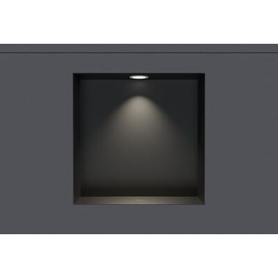 Bernstein ® Wandnische aus Edelstahl NT303010X randlos mit LED-Beleuchtung– 30 x 30 x 10 cm – Duschablage für Bad-Utensilien befliesbare Duschnische in Schwarz LED-Einbaurahmen in Weiß Bernstein ® Wandnische aus Edelstahl NT303010X randlos mit LED-Beleuchtung– 30 x 30 x 10 cm – Duschablage für Bad-Utensilien befliesbare Duschnische in Schwarz LED-Einbaurahmen in Weiß