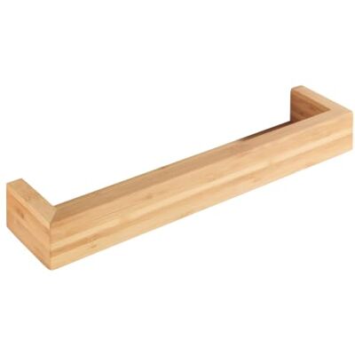 WENKO Wandregal Bambusa aus Bambus, 40 cm Bilderleiste, praktische Ablage für Badutensilien oder Dekoration, inklusive Befestigungsmaterial, 40 x 9 x 5 cm, Natur WENKO Wandregal Bambusa aus Bambus, 40 cm Bilderleiste, praktische Ablage für Badutensilien oder Dekoration, inklusive Befestigungsmaterial, 40 x 9 x 5 cm, Natur