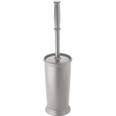 mDesign praktische Toilettenbürste Moderne Klobürste fürs Badezimmer hochwertiger WC Bürstenhalter aus langlebigem Kunststoff grau mDesign praktische Toilettenbürste Moderne Klobürste fürs Badezimmer hochwertiger WC Bürstenhalter aus langlebigem Kunststoff grau