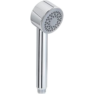 Gedy G-Trendy 01, Handbrause mit 1 Strahlart, Duschkopf aus ABS mit Chrom-Finish, 5 Jahre Garantie, Design R&S , sandabweisender Duschfilter im Lieferumfang enthalten Gedy G-Trendy 01, Handbrause mit 1 Strahlart, Duschkopf aus ABS mit Chrom-Finish, 5 Jahre Garantie, Design R&S , sandabweisender Duschfilter im Lieferumfang enthalten