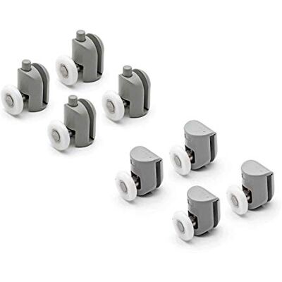 Idralite Ersatzset 8 Gleitrollen Duschabtrennung Schiebetür Glas Obi 2 Idralite Ersatzset 8 Gleitrollen Duschabtrennung Schiebetür Glas Obi 2